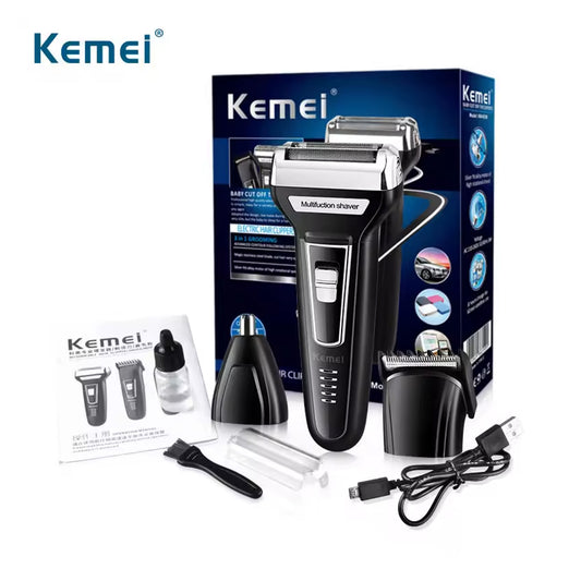 ماكينة حلاقة كيمي 3 في 1 مع هدية اضافية (بضمان عامين)