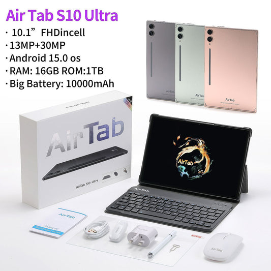 تابلت S10 (بضمان 6 اشهر ) + مجموعة هدايا